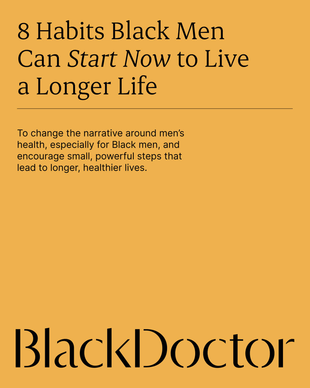 BlackDoctor editorial article