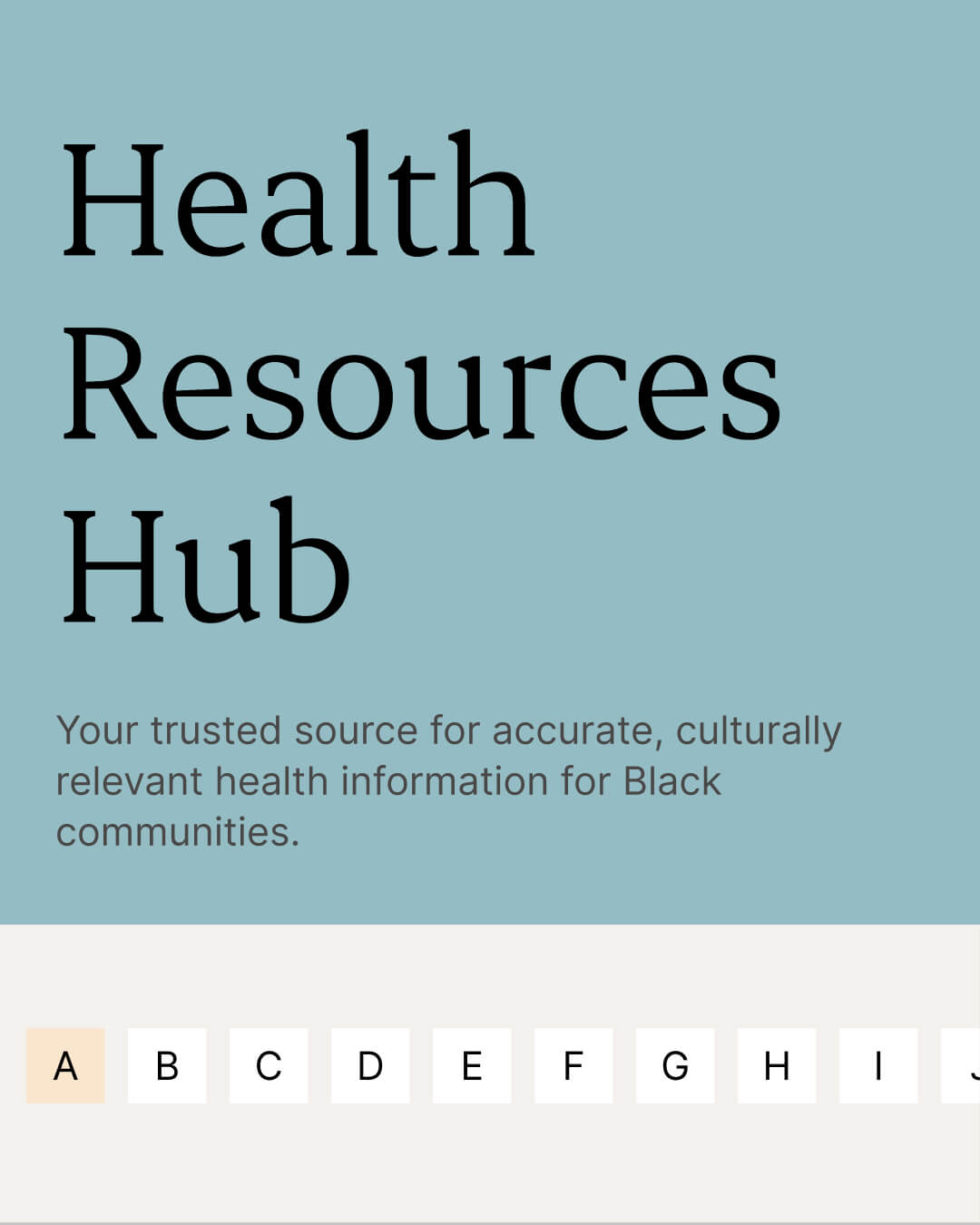 BlackDoctor Health Resources Hub